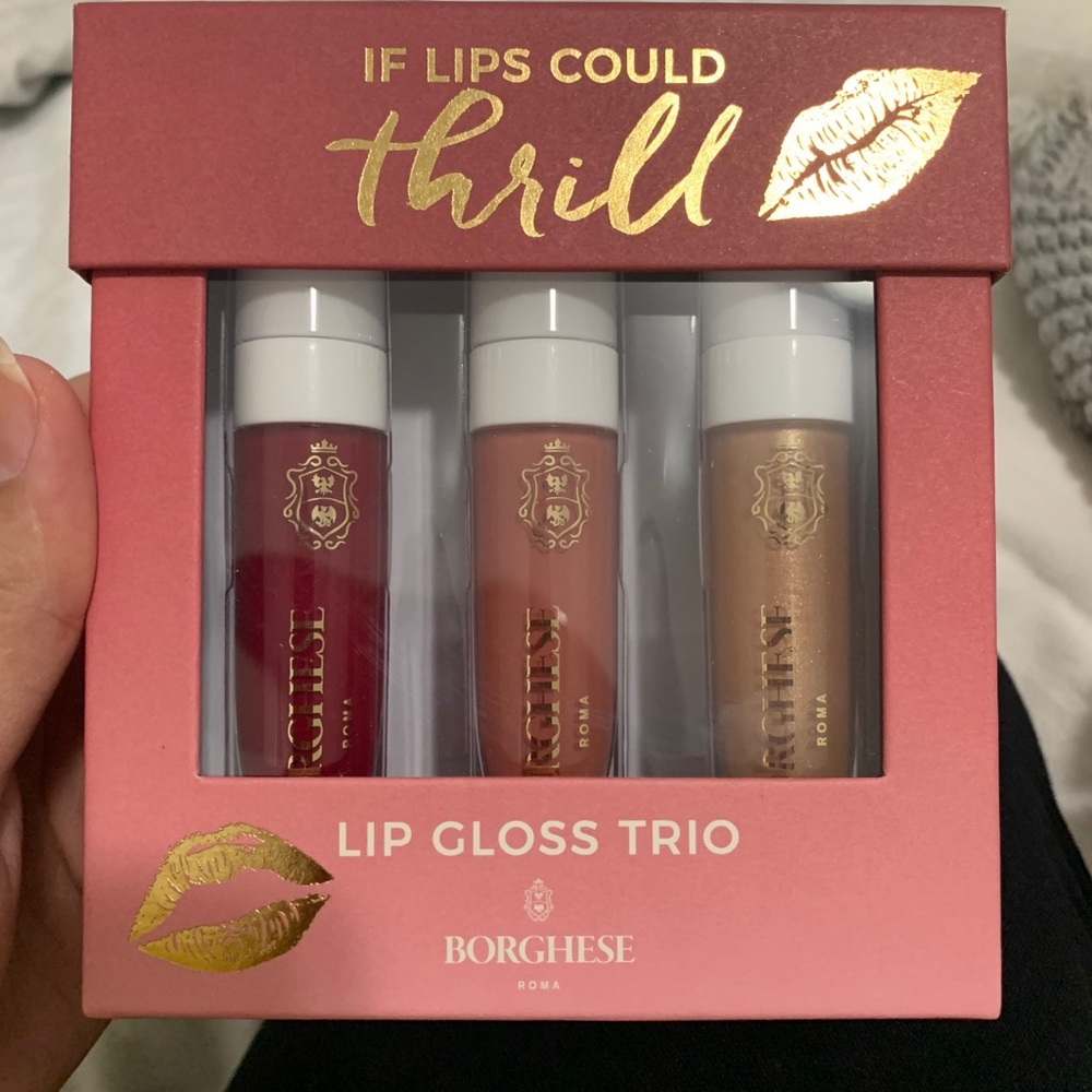 Borghese lip gloss trio